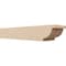 Ekena Millwork 6in. W x 4in. H x 24in. L Alpine Woodgrain TimberThane Rafter Tail, Primed Tan RFTUR06X04X24ALPRCPR - alternate 1